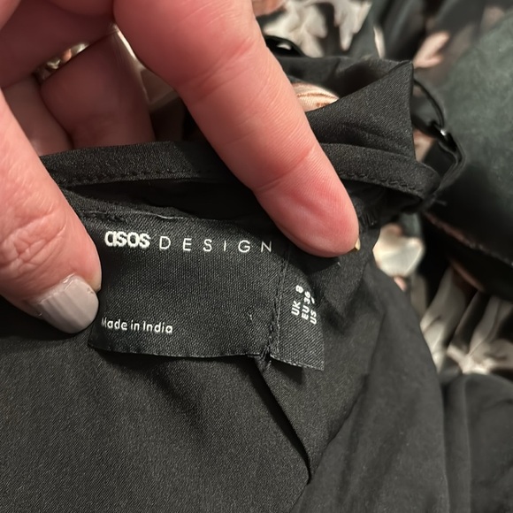 ASOS Design Blouson Mini Dress - Picture 12 of 13